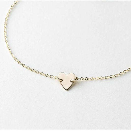 Heart charm bracelet