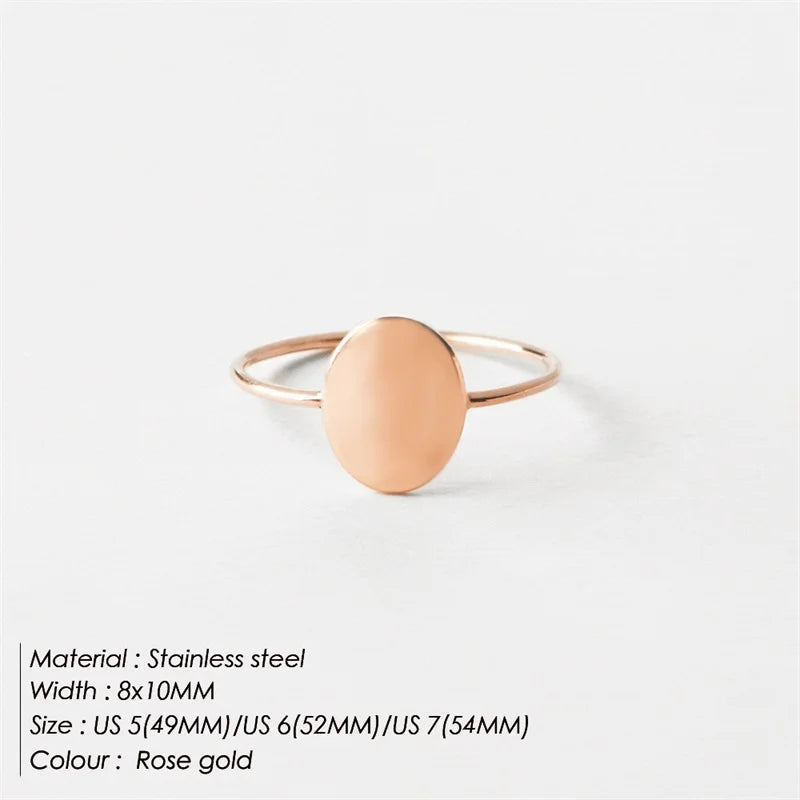 Oval ring