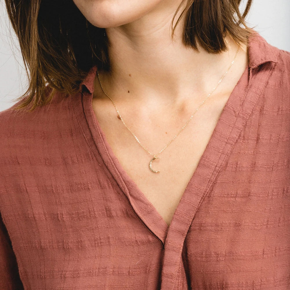 Moon necklace