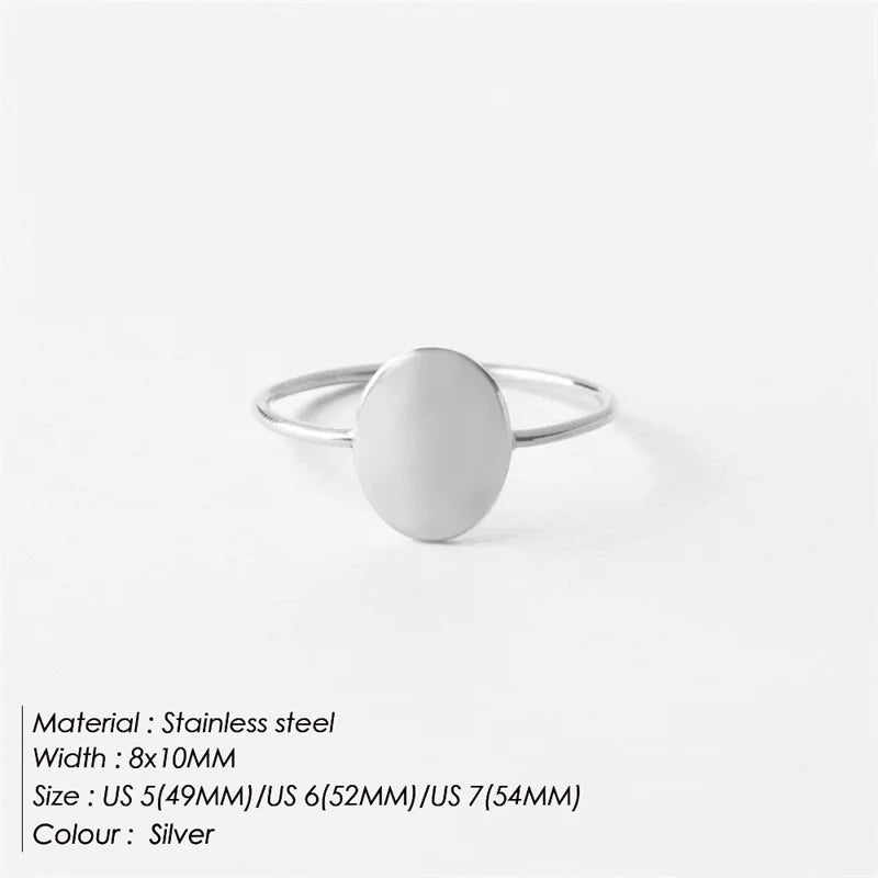 Oval ring