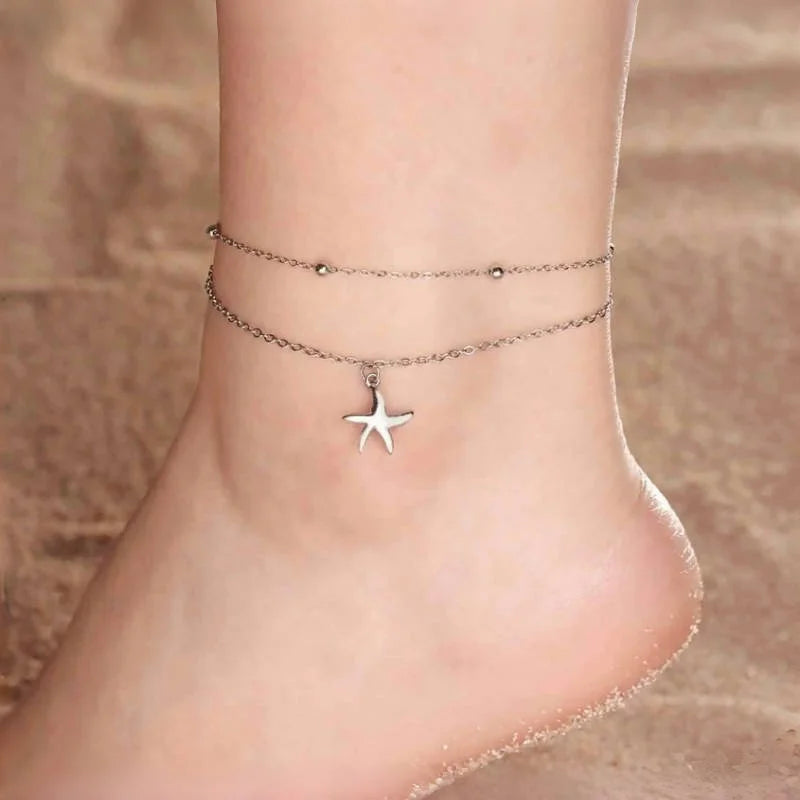 Starfish Anklet