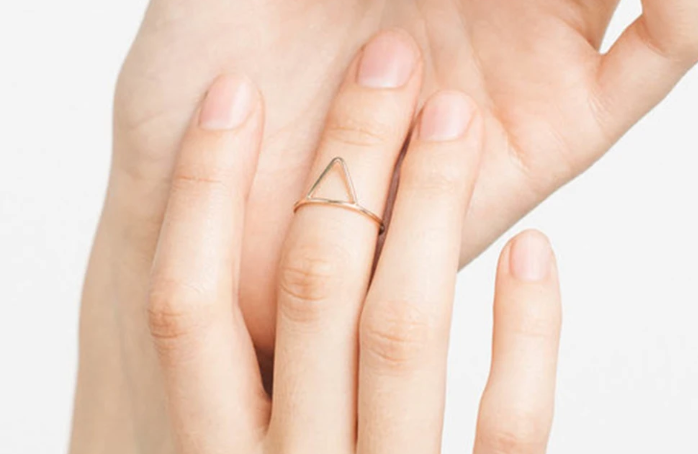 Triangle ring